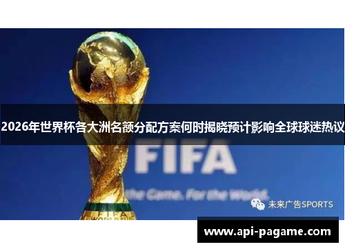 2026年世界杯各大洲名额分配方案何时揭晓预计影响全球球迷热议