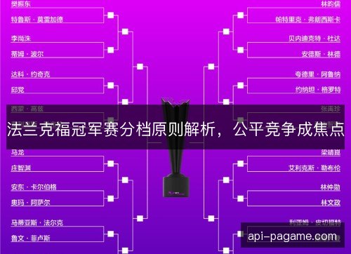 法兰克福冠军赛分档原则解析,公平竞争成焦点 法兰克福冠军赛分档原则解析,公平竞争成焦点